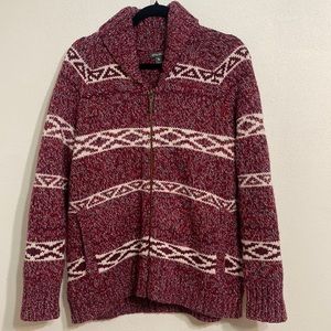 Eddie Bauer sweater wool blend
